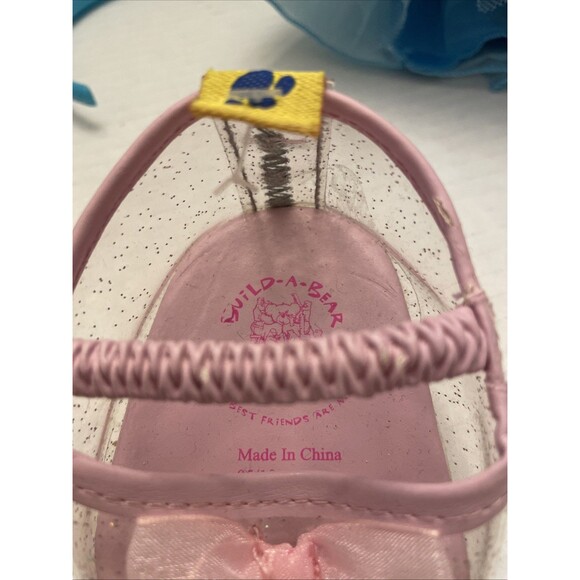 Build A Bear Disney Princess Cinderella Retired Dress 2013 with Crown and Shoes - Picture 13 of 14